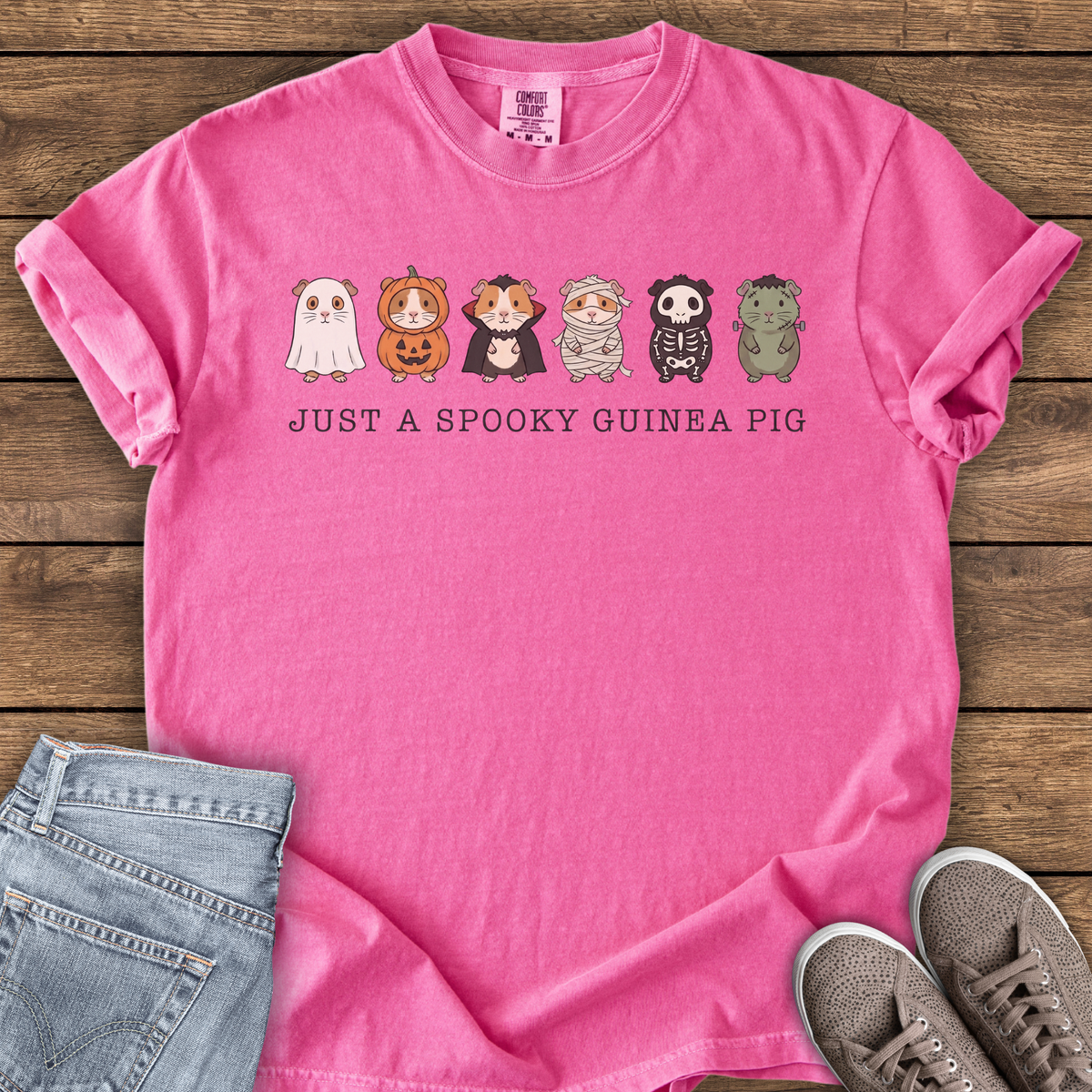Just A Spooky Guinea Pig T-shirt
