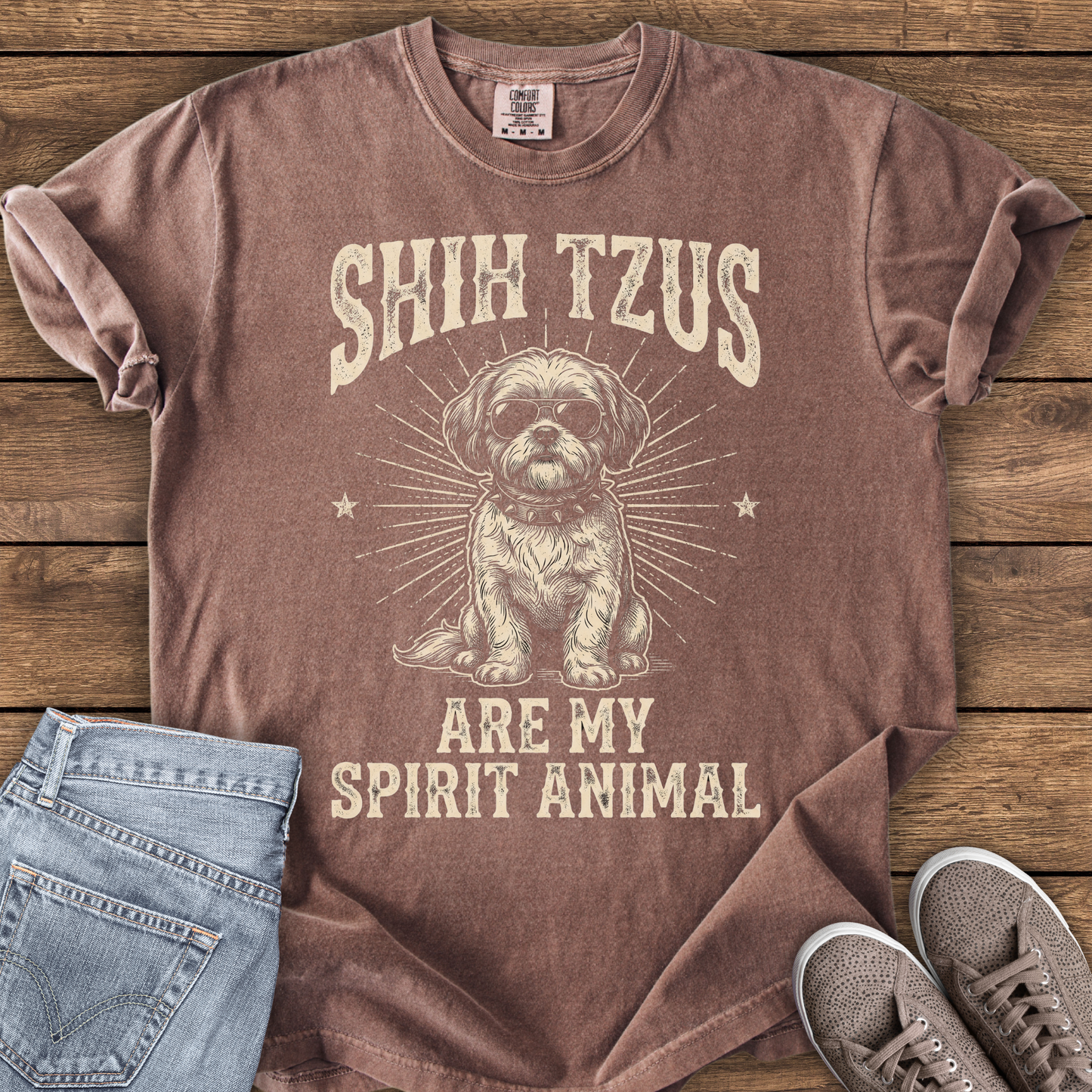 Shih Tzus Are My Spirit Animal T-Shirt