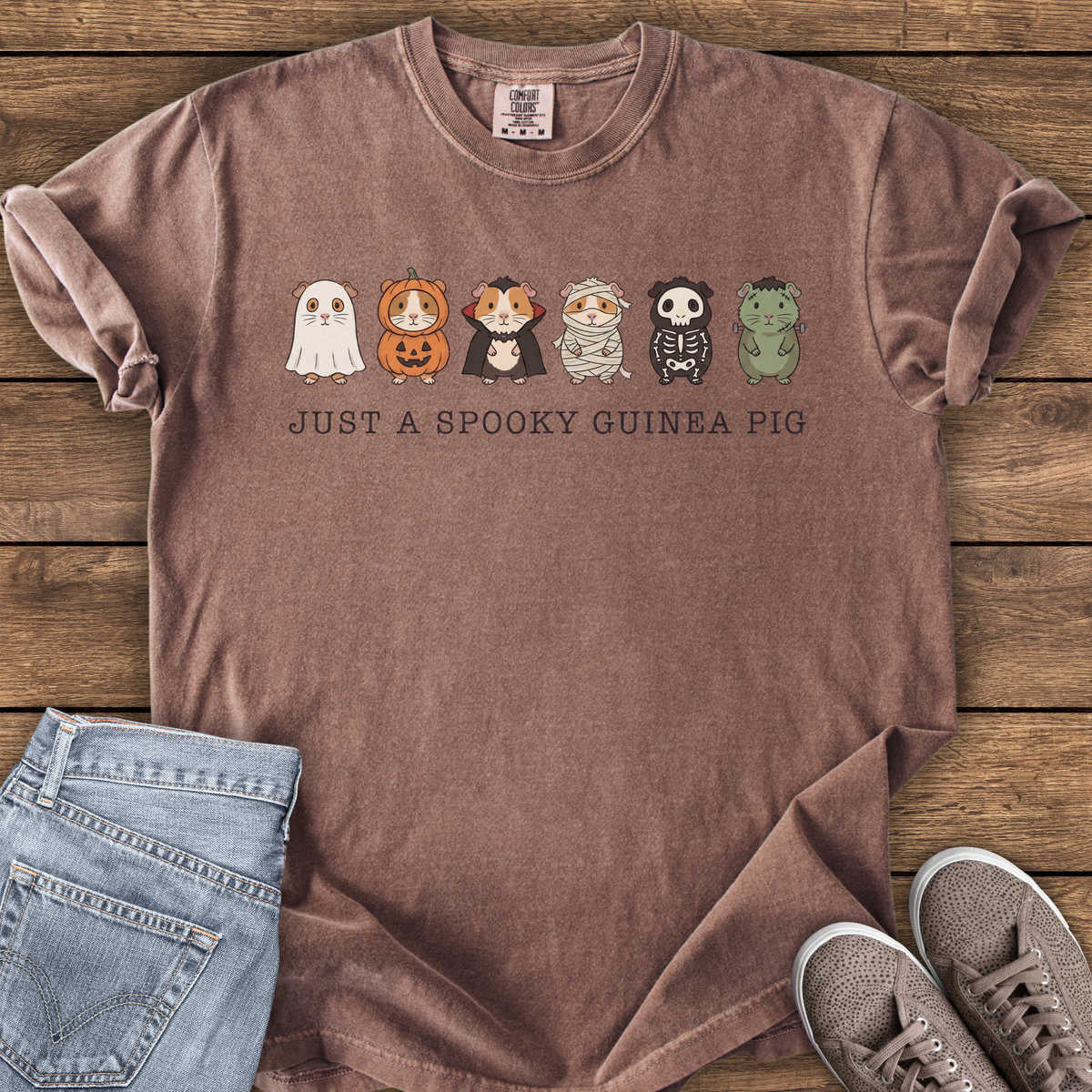 Just A Spooky Guinea Pig T-shirt