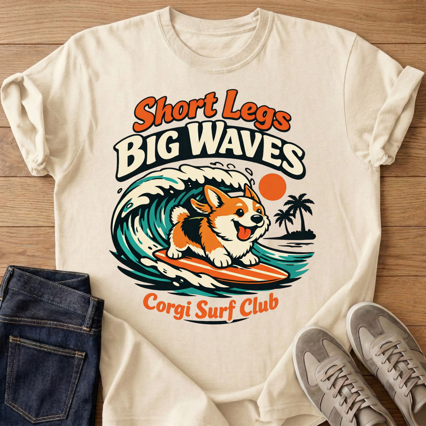 Short Legs Big Waves T-shirt