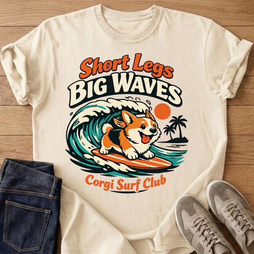 Short Legs Big Waves T-shirt