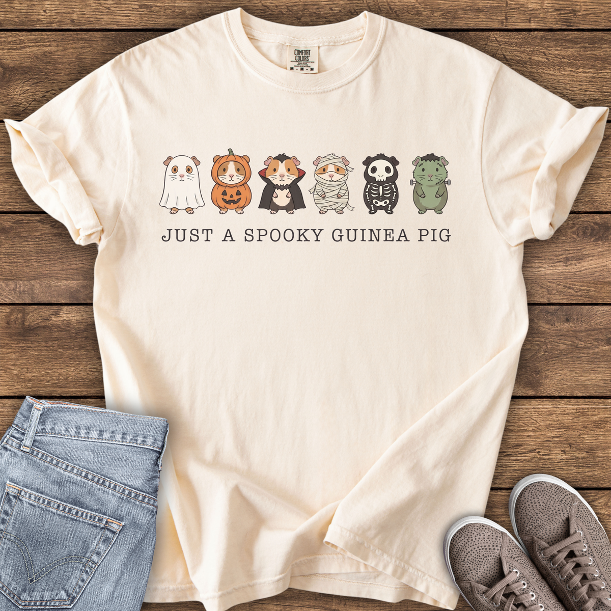 Just A Spooky Guinea Pig T-shirt