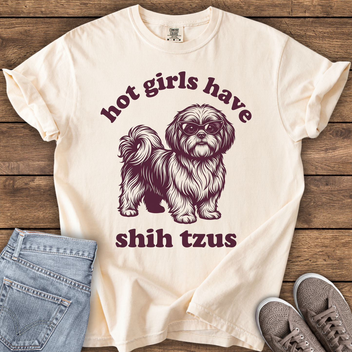 Hot Girls Have Shih Tzus T-Shirt