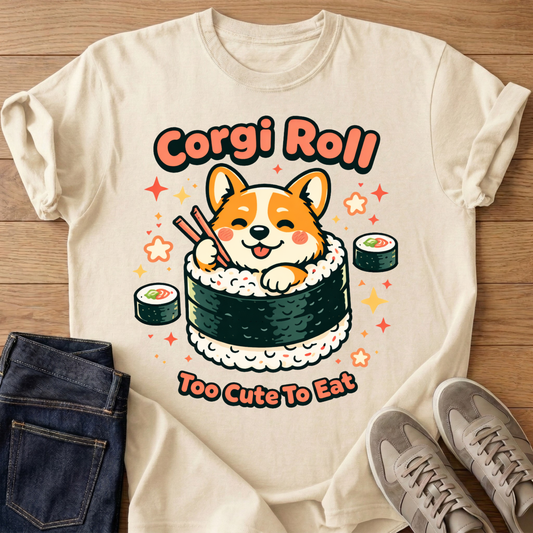 Corgi Roll T-shirt