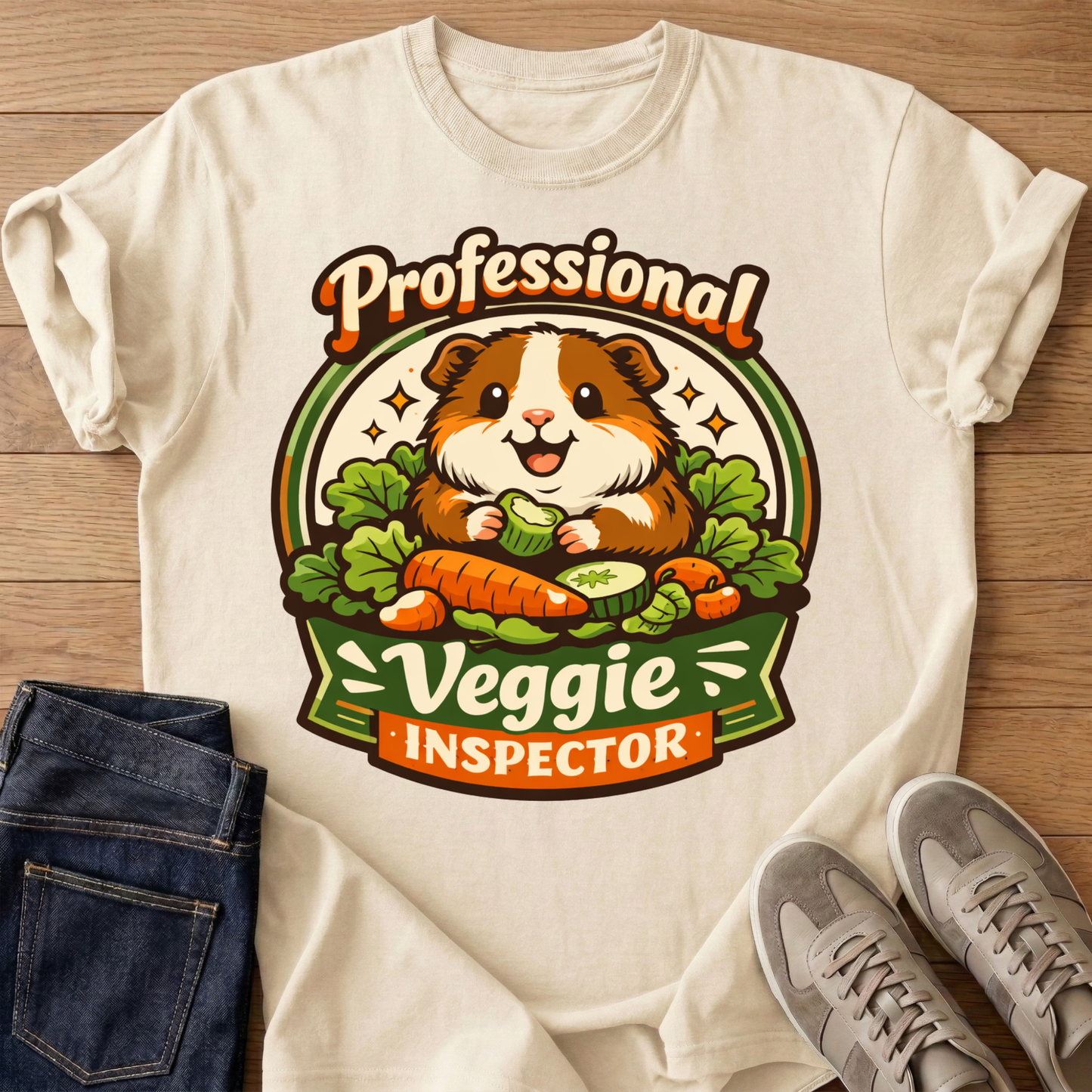 Professional Veggie Inspector T-shirt