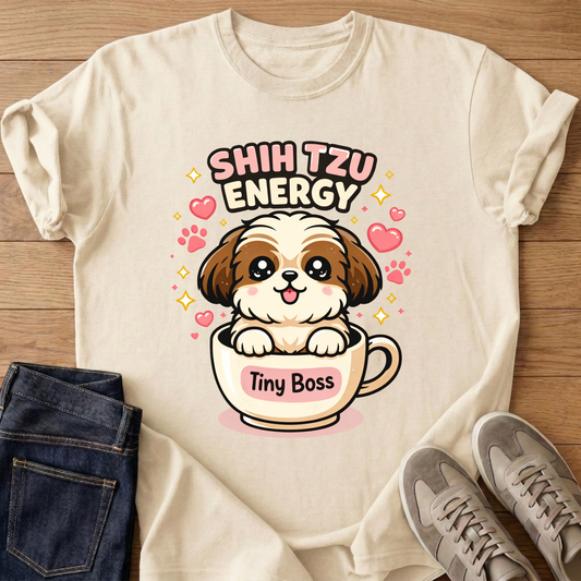Shih Tzu Energy T-shirt