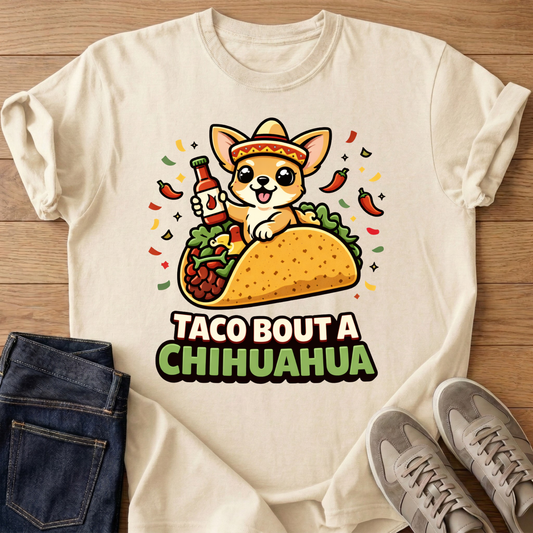 Taco Bout A Chihuahua T-shirt