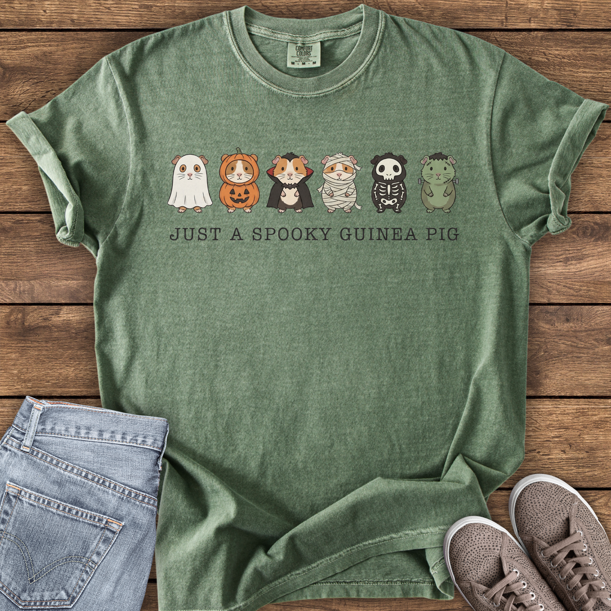 Just A Spooky Guinea Pig T-shirt