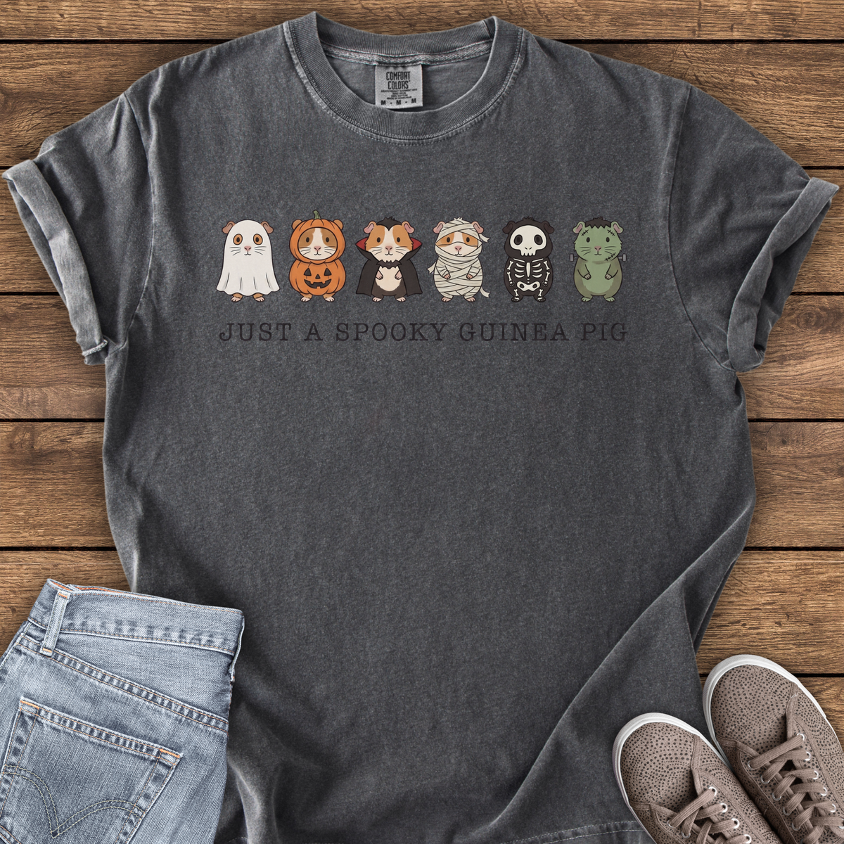 Just A Spooky Guinea Pig T-shirt