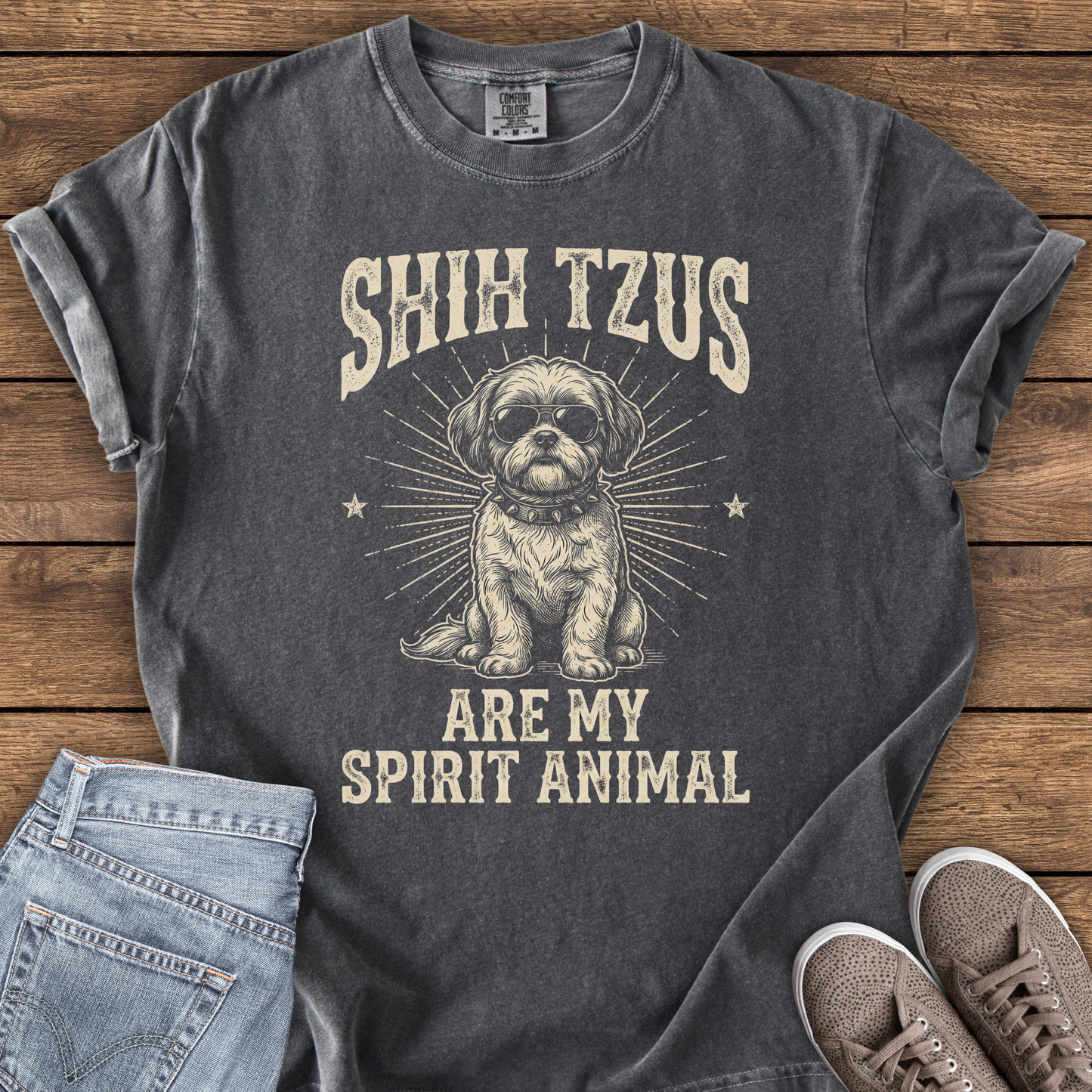 Shih Tzus Are My Spirit Animal T-Shirt