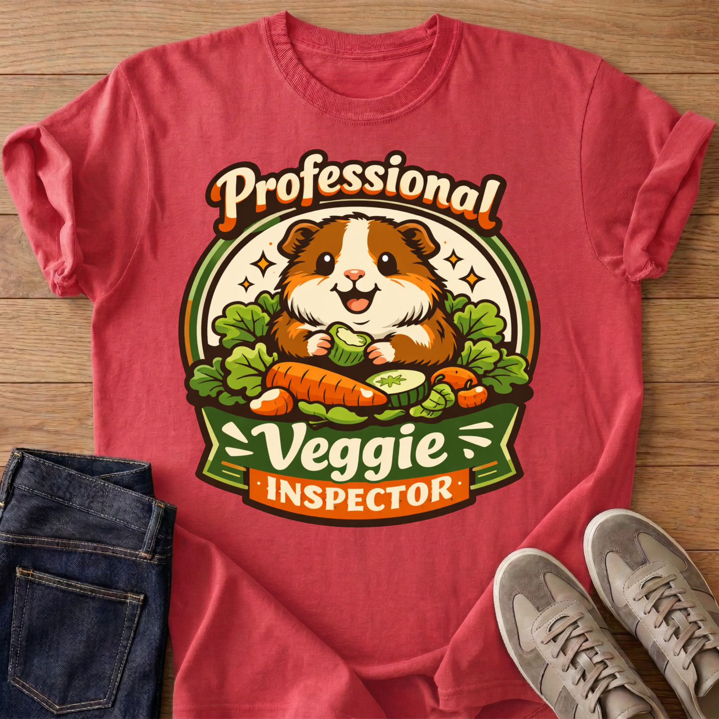 Professional Veggie Inspector T-shirt